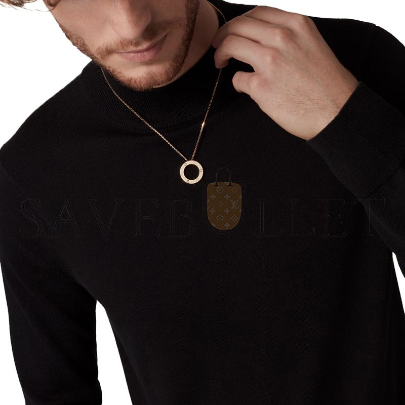 CARTIER LOVE NECKLACE, 3 DIAMONDS B7014500